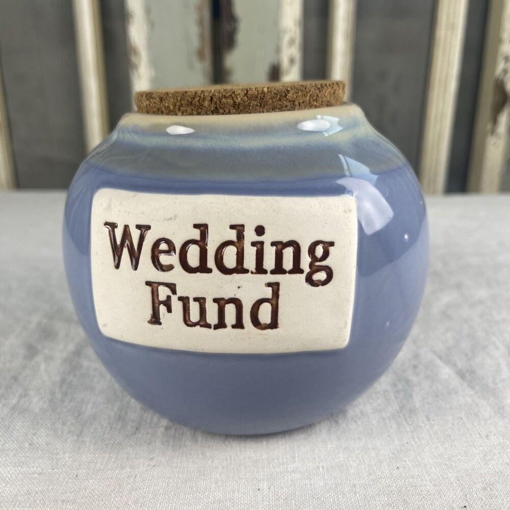 Tumbleweed Pottery  Wedding Fund  Money Jar
